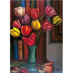 Тюльпаны - Модульная картины, Репродукции, Декоративные панно, Декор стен