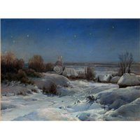 Украинская ночь зимой