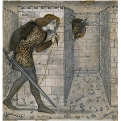Тесей и Минотавр - Модульная картины, Репродукции, Декоративные панно, Декор стен