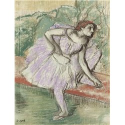 Танцовщица в фиолетовом - Модульная картины, Репродукции, Декоративные панно, Декор стен