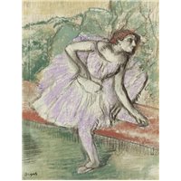 Портреты картины репродукции на заказ - Танцовщица в фиолетовом