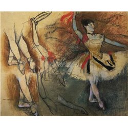 Танцовщица 56 - Модульная картины, Репродукции, Декоративные панно, Декор стен