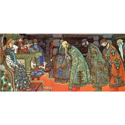 Торговые гости у Салтана - Модульная картины, Репродукции, Декоративные панно, Декор стен
