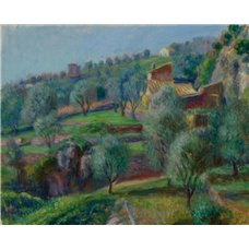 Картина на холсте по фото Модульные картины Печать портретов на холсте Террасы, юг Франции
