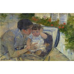 Сюзанна, укладывающая ребенка
