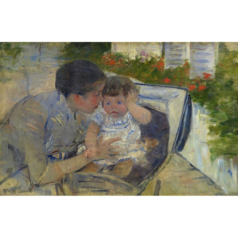 Сюзанна, укладывающая ребенка