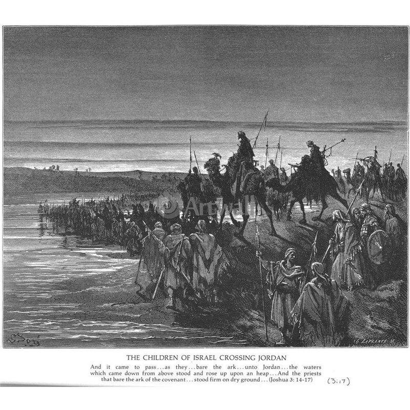 Сыны Израилевы переходят через Иордан, Ветхий Завет