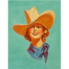 Картина на холсте по фото Модульные картины Печать портретов на холсте Соаре Уильям «Девушка в шляпе»
