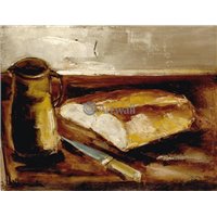 Портреты картины репродукции на заказ - Натюрморт с хлебом