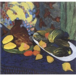 Натюрморт с фруктами и овощами - Модульная картины, Репродукции, Декоративные панно, Декор стен