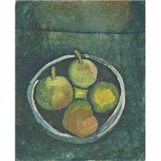 Картина на холсте по фото Модульные картины Печать портретов на холсте Натюрморт с четырьмя яблоками