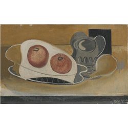 Натюрморт с грушами и яблоками - Модульная картины, Репродукции, Декоративные панно, Декор стен