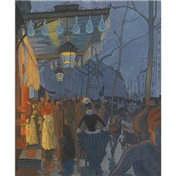 Улица Клиши, вечер, пять часов