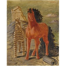 Картина на холсте по фото Модульные картины Печать портретов на холсте Лошадь и зебра
