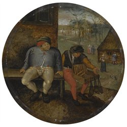 Фламандские пословицы - Толстый крестьянин и торговец