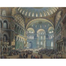 Картина на холсте по фото Модульные картины Печать портретов на холсте Константинополь, собор святой Софии