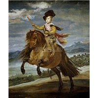 Портреты картины репродукции на заказ - Конный портрет принца Бальтазара Карлоса