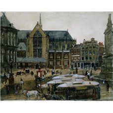 Картина на холсте по фото Модульные картины Печать портретов на холсте Конка в Амстердаме