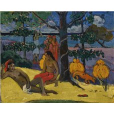 Картина на холсте по фото Модульные картины Печать портретов на холсте Женщины под манговым деревом