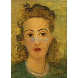 Женский портрет - Модульная картины, Репродукции, Декоративные панно, Декор стен