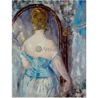 Портреты картины репродукции на заказ - Женщина перед зеркалом