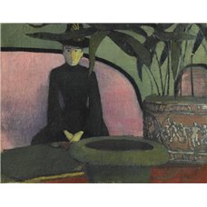 Картина на холсте по фото Модульные картины Печать портретов на холсте Женщина на розовом диване