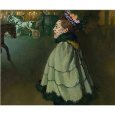 Картина на холсте по фото Модульные картины Печать портретов на холсте Женщина на Елисейских полях, ночь