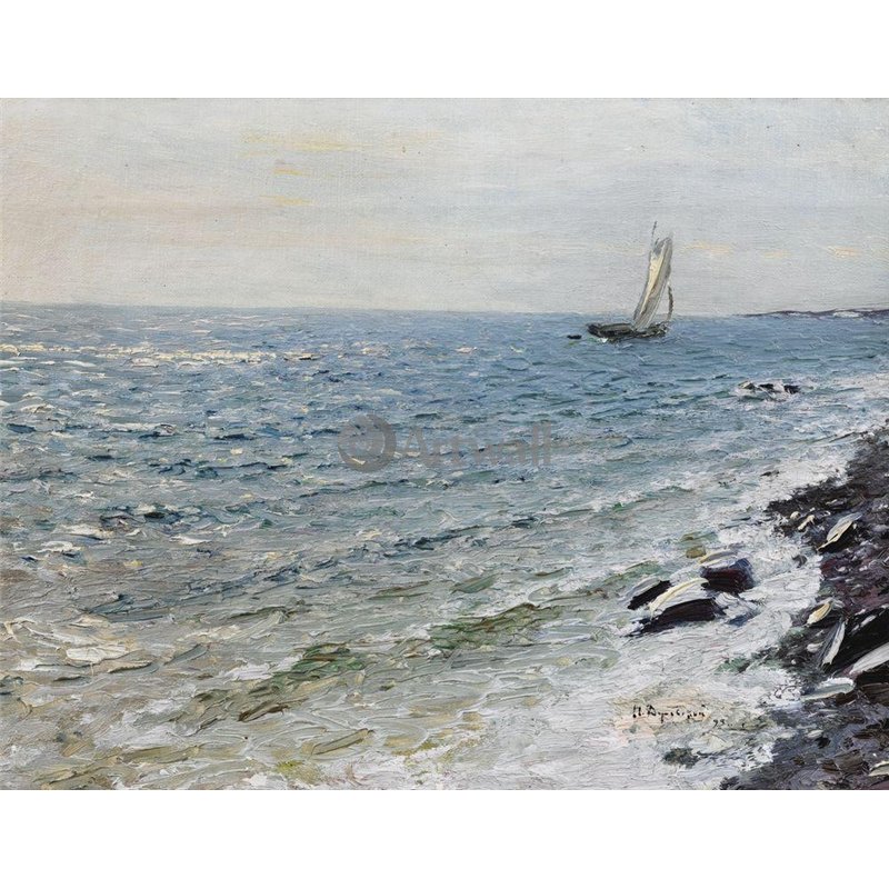 Яхта в море