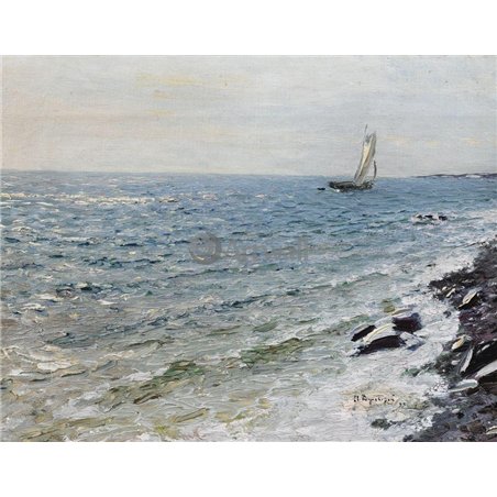Яхта в море