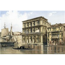 Картина на холсте по фото Модульные картины Печать портретов на холсте Гранд Канал, Венеция