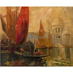 Гранд Канал, Венеция - Модульная картины, Репродукции, Декоративные панно, Декор стен