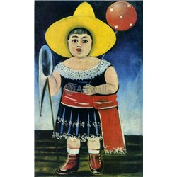 Девочка с воздушным шаром - Модульная картины, Репродукции, Декоративные панно, Декор стен