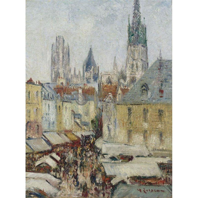 Улица бакалейщиков в Руане