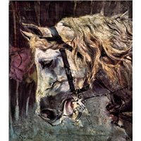 Портреты картины репродукции на заказ - Голова лошади