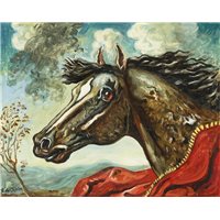 Портреты картины репродукции на заказ - Голова лошади