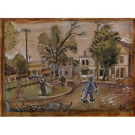 Уличная сцена