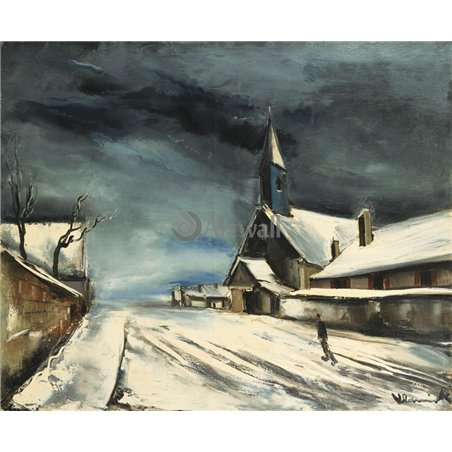 Улица с церковью