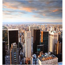 Картина на холсте по фото Модульные картины Печать портретов на холсте Вид на город - Фотообои Современный город|Нью-Йорк