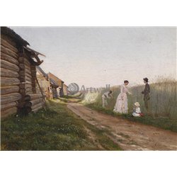 У поля