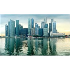 Картина на холсте по фото Модульные картины Печать портретов на холсте Сингапур - Фотообои Современный город