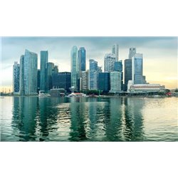 Сингапур - Фотообои Современный город - Модульная картины, Репродукции, Декоративные панно, Декор стен