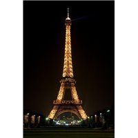 Портреты картины репродукции на заказ - Эйфелева башня в Париже, Франция - Фотообои архитектура|Париж
