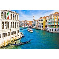 Картина на холсте по фото Модульные картины Печать портретов на холсте Гранд-Канал в Венеции - Фотообои Старый город|Италия