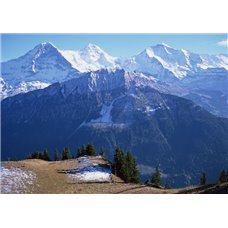 Картина на холсте по фото Модульные картины Печать портретов на холсте Обрыв - Фотообои горы