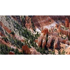 Картина на холсте по фото Модульные картины Печать портретов на холсте Скалы - вид сверху - Фотообои горы