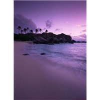 Сиреневый закат - Фотообои Закаты и рассветы