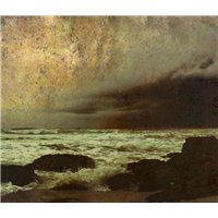 Море в шторм - Фотообои винтаж