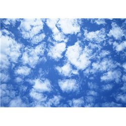 Синее небо с облаками - Фотообои Небо - Модульная картины, Репродукции, Декоративные панно, Декор стен