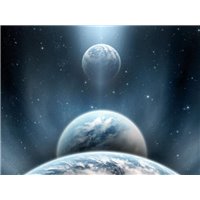 Планета Земля и космос - Фотообои Космос|Земля