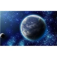 Земля из космоса - Фотообои Космос|Земля